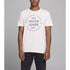 JACK & JONES MEN'S O-NECK T-SHIRT | WHITE