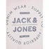JACK & JONES MEN'S O-NECK T-SHIRT | WHITE