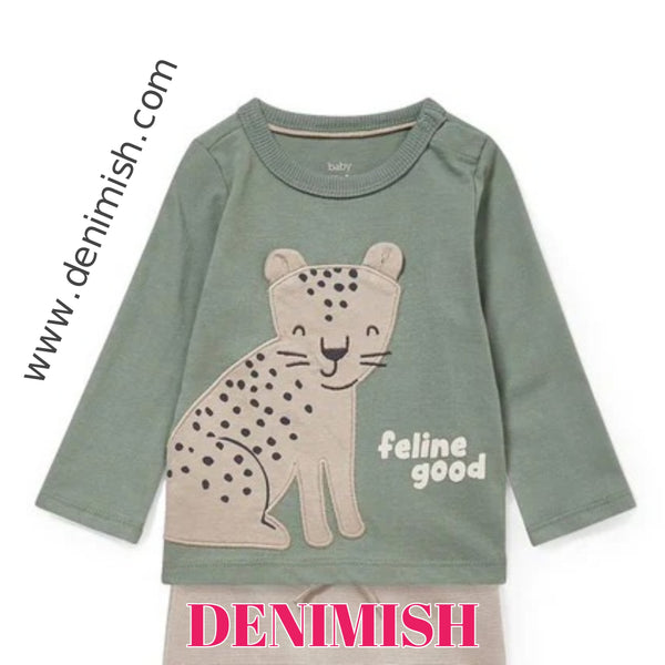 C&A FEELING GOOD EMBROIDERED FULL SLEEVES SHIRT | KIDS