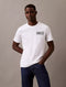 CALVIN KLEIN 1968 MONOGRAM LOGO GRAPHIC CLASSIC T-SHIRT | WHITE