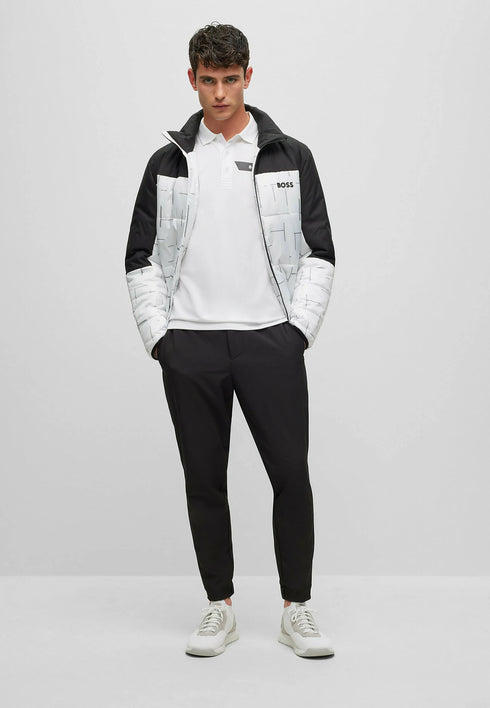 HUGO BOSS PAULE SLIM FIT POLO | WHITE