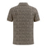 BALMAIN PARIS PREMIUM MEN'S PRINTED POLO SHIRT | BROWN