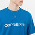 CARHARTT WIP ONYX T-SHIRT REGULAR FIT | BLUE