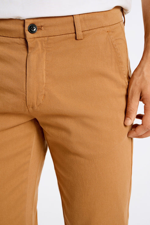 AMERICAN EAGLE AE FLEX ORIGINAL STRAIGHT LIVED | KHAKI PANT
