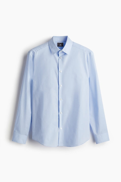 H&M MEN’S SHIRT | SLIM FIT COTTON BUTTON-DOWN