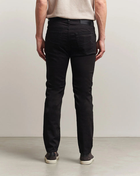 DIESEL SLIM FIT STRETCH STAY JEANS RINSE WASH | BLACK