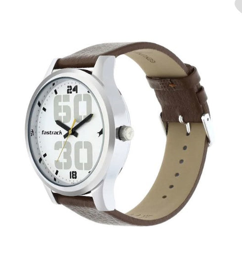 Fastrack Bold Analog White Dial Men's Watch