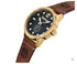 Timberland Adirondack Men’s Watch – Brown Leather Strap, 46mm Quartz Watch