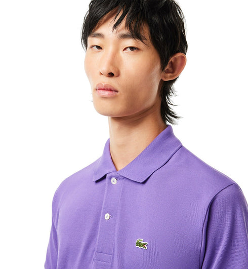 LACOSTE MEN'S SLIM FIT ORIGINAL L.12.12 POLO | LIGHT PURPLE