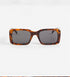 H&M RECTANGULAR SUNGLASSES | BROWN/TORTOISESHELL PATTERND