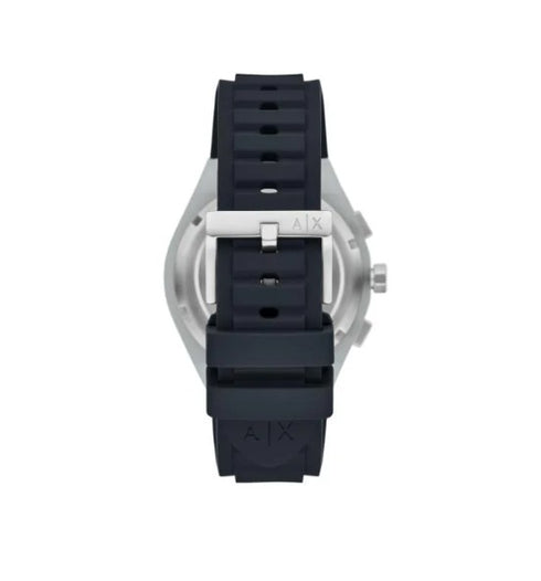Armani Exchange Sync Chronograph Silicone Watch Grey