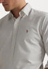 POLO RALPH LAUREN SLIM FIT OXFORD SHIRT | PALE RUSSET / WHITE