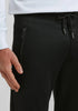 CLAYTON STREET CULTURE PLUSH JOGGER TROUSER | BLACK