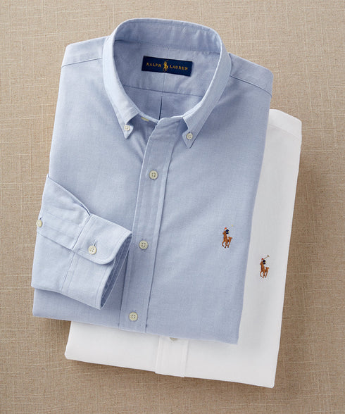 Ralph Lauren Sky Blue Regular Fit Shirt Full Look - Denimish Pakistan