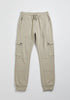 CLAYTON STREET CULTURE PLUSH JOGGER WITH LARGE POCKET | SAND