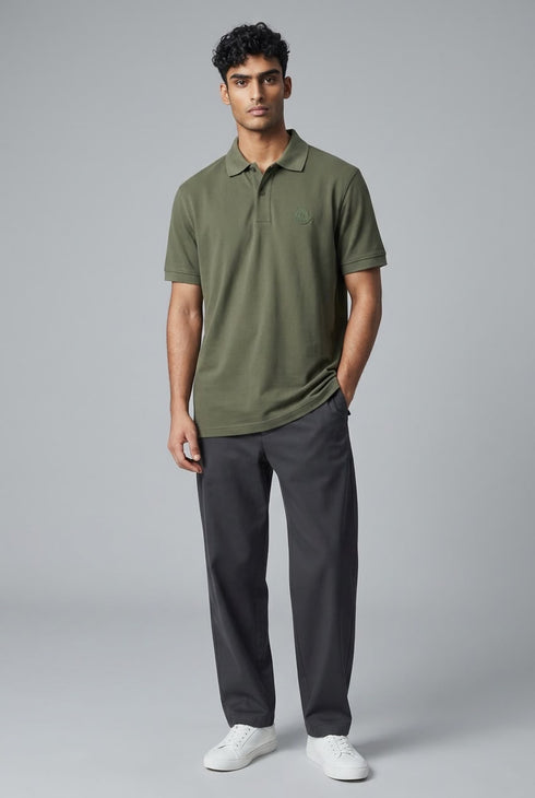 MONCLER - LUXE POLO SHIRT | GREEN