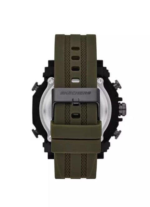 Skechers Mens Green Strap Watch