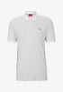 HUGO BOSS DONLAN COTTON PIQUE POLO | WHITE