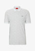 HUGO BOSS DONLAN COTTON PIQUE POLO | WHITE