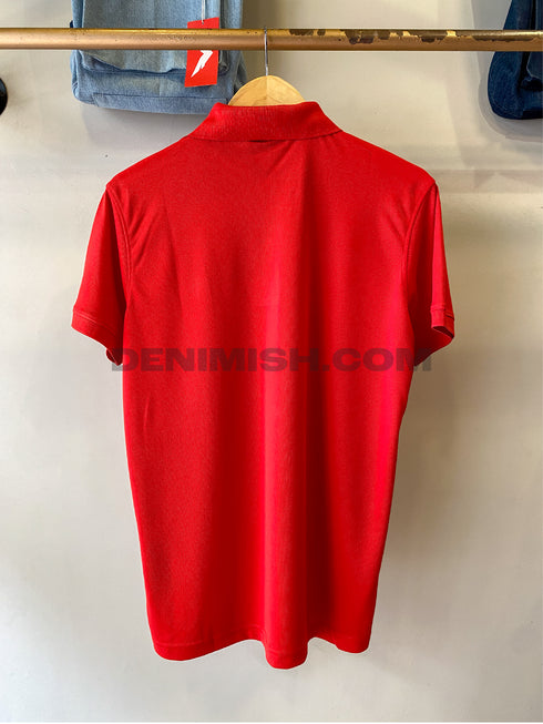 DOLCE & GABBANA MEN SLIM FIT CLASSIC POLO SHIRT | RED