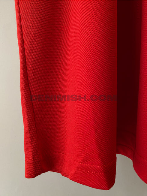 DOLCE & GABBANA MEN SLIM FIT CLASSIC POLO SHIRT | RED