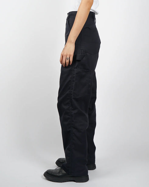 STANLEY FLEX MEN'S BLACK STRAIGHT FIT PANTS | BLACK
