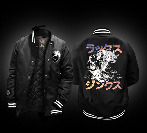STAR GUARDIAN VARSITY JACKET MEN - WOMEN | BLACK