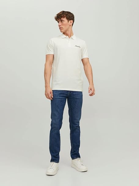 JACK & JONES JORTONS SHORT SLEEVES POLO SHIRT | WHITE