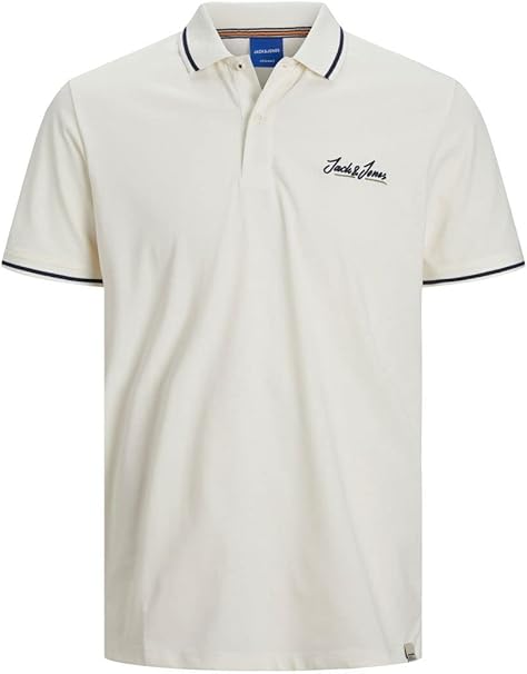 JACK & JONES JORTONS SHORT SLEEVES POLO SHIRT | WHITE