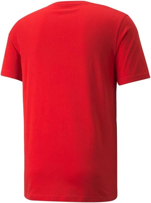PUMA LOGO MEN REGULAR FIT T-SHIRT | RED