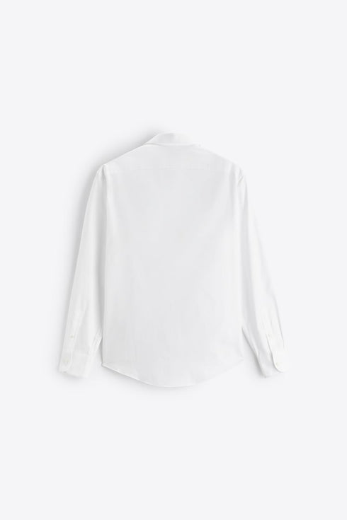 ZARA-STRETCH SHIRT-MEN | WHITE