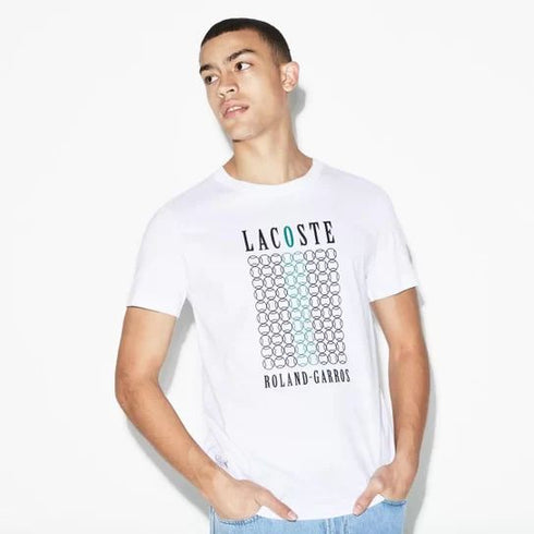 LACOSTE ORI RARE ROLAND GARROS T-SHIRT | WHITE