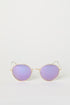 H&M SUNGLASSES PURPLE/GOLD