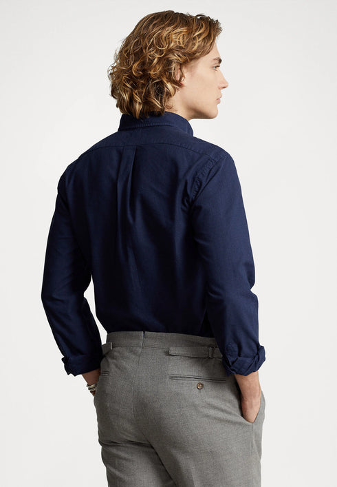 RALPH LAUREN CASUAL SLIM FIT-SHIRT | NAVY BLUE
