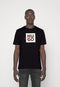 HUGO BOSS GRAPHIC PRINT T-SHIRT FOR MEN | BLACK