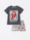 LEFTIES ROLLING STONES ENSEMBLE BABY | GREY