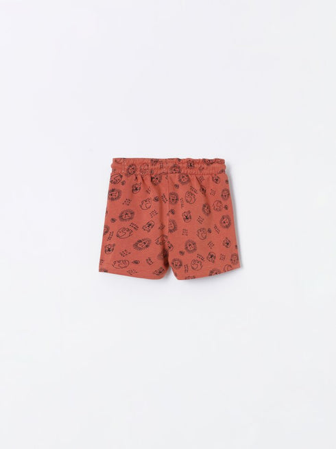 LEFTIES-PLUSH SHORTS WITH RUFFLES | BABY