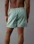 AMERICAN EAGLE MEN'S TINY EAGLES STRETCH BOXER SHORT | LIGHT GREEN