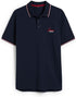 C&A MENS TIPPED POLO SHIRT | DARK BLUE