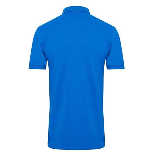 HUGO BOSS DERESO COTTON PIQUE SLIM FIT POLO | ROYAL BLUE