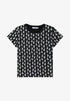 CONBIPEL WITH ALL OVER PRINT - PRINT T-SHIRT | NAVY