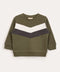 C&A MILITARY GREEN CUTOUTS SWEATSHIRT | KIDS