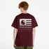 CARHARTT WIP S/S RELAXED FIT FADE STATE T-SHIRT | WINE / MAROON