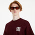 CARHARTT WIP S/S RELAXED FIT FADE STATE T-SHIRT | WINE / MAROON