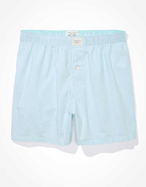 AMERICAN EAGLE MEN'S STRETCH BOXER SHORT | LIGHT GREEN