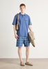 HUGO BOSS DUSPLITY POLO SHIRT | MEDIUM BLUE