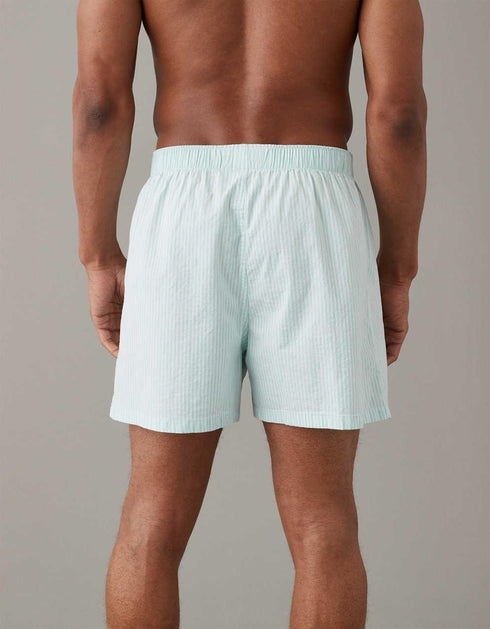AMERICAN EAGLE MEN'S STRETCH BOXER SHORT | LIGHT GREEN