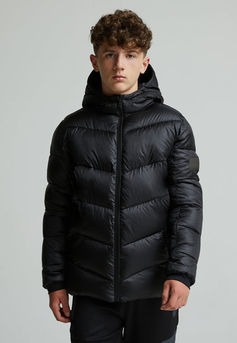 CALVIN KLEIN PREMIUM BLACK PUFFER JACKET-MEN'S WINTER WEAR