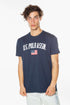 U.S POLO ASSN. CLASSIC PRINT T-SHIRT | NAVY BLUE