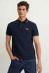 C&A MENS TIPPED POLO SHIRT | DARK BLUE
